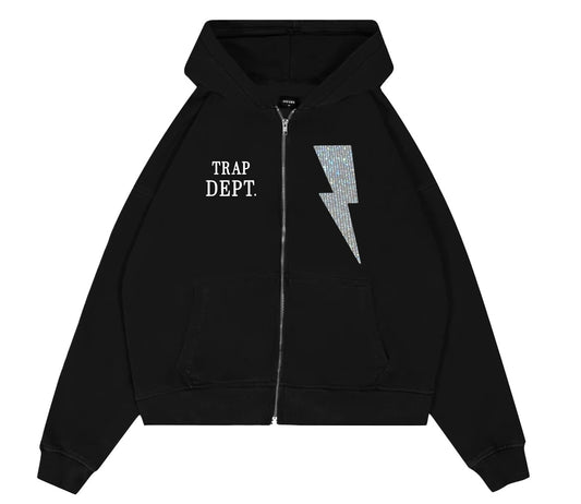 Blac Strikers zip hoodie